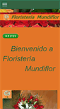 Mobile Screenshot of floristeriamundiflor.com